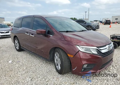 2018 Honda Odyssey Exl z USA, uszkodzony, nr VIN 5FNRL6H70JB066165